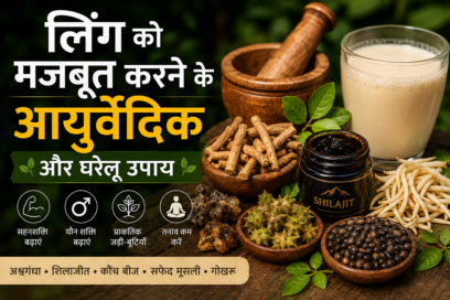 लिंग को मजबूत करने के आयुर्वेदिक उपाय | अश्वगंधा, शिलाजीत और घरेलू नुस्खे