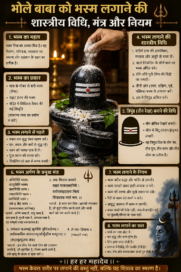 भगवान शिव को
भस्म कैसे लगाएँ?
शास्त्रीय विधि • मंत्र • नियम
🔱 शास्त्रों के आधार पर सम्पूर्ण मार्गदर्शिका 🔱
॥ हर हर महादेव ॥